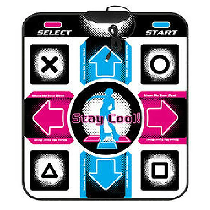 

HD USB PC Non Slip Dancing Pad DDR Design Dance Revolution Foot Print Moves Step Arcade Game Fitness Bodybuilding Mat