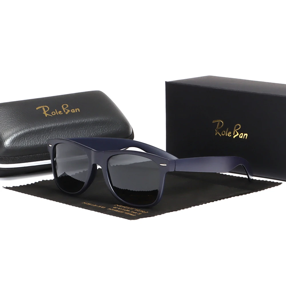 Солнцезащитные очки Polaroid унисекс винтажные квадратные Поляризационные