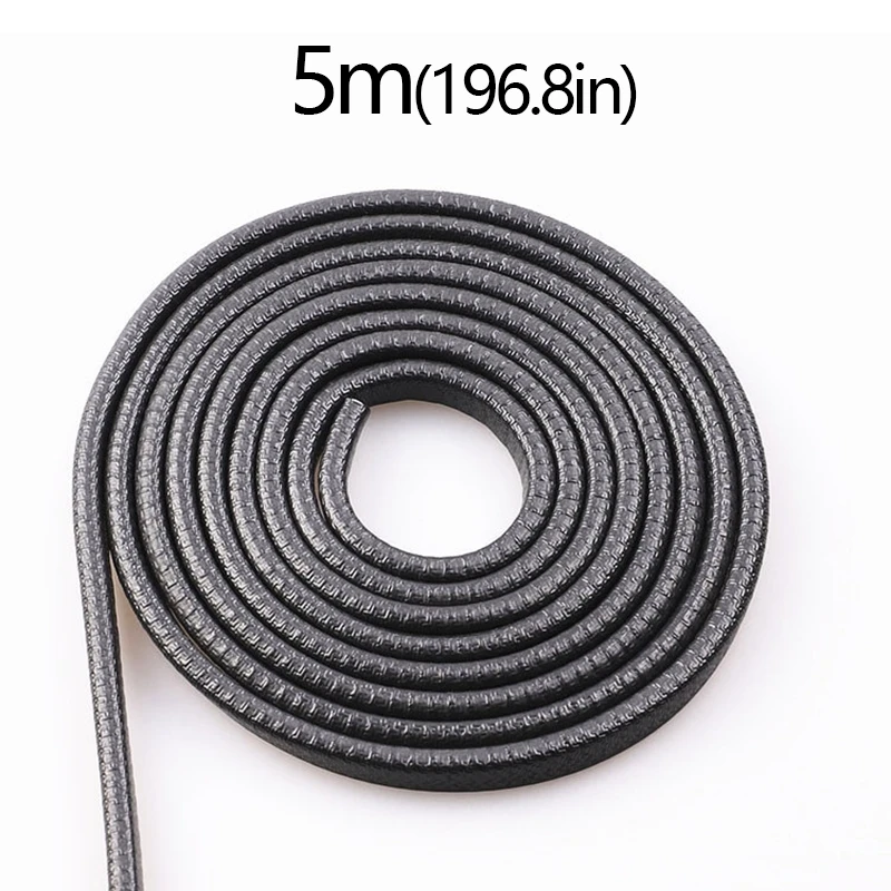 

Накладка двери автомобиля, защита от столкновений, универсальная U-образная защита края двери, резиновая полоса, декоративная полоса 2 м, 5 м, 10 м