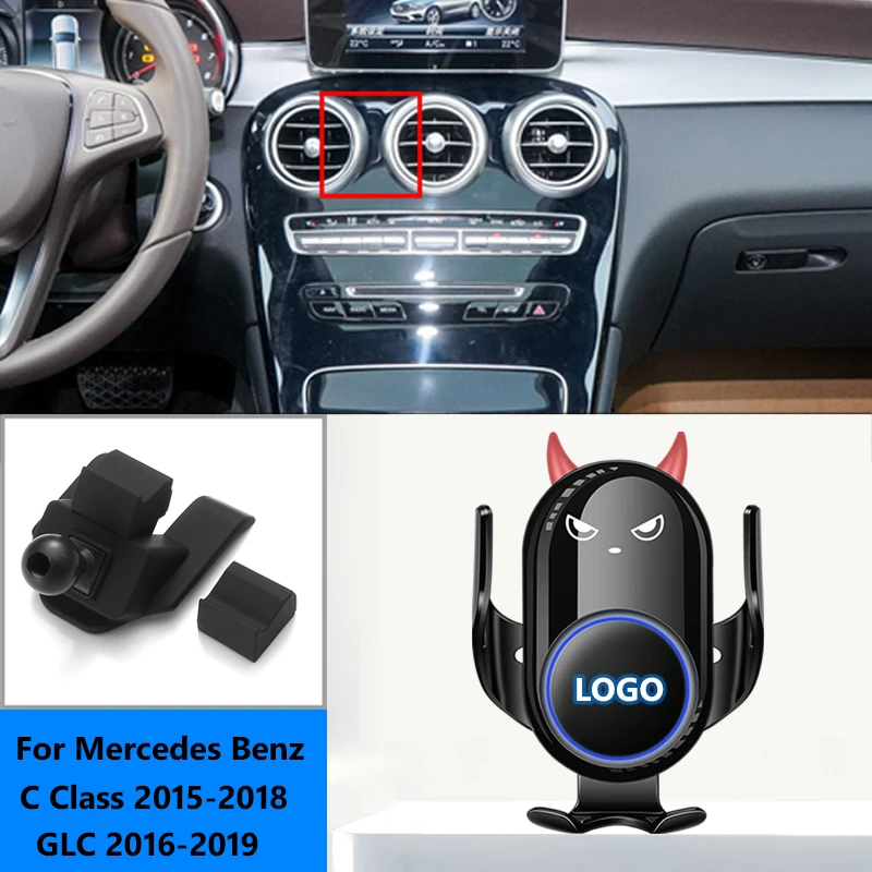 

Автомобильный держатель для Mercedes-Benz C-Class GLC W205 X253 2015-2019