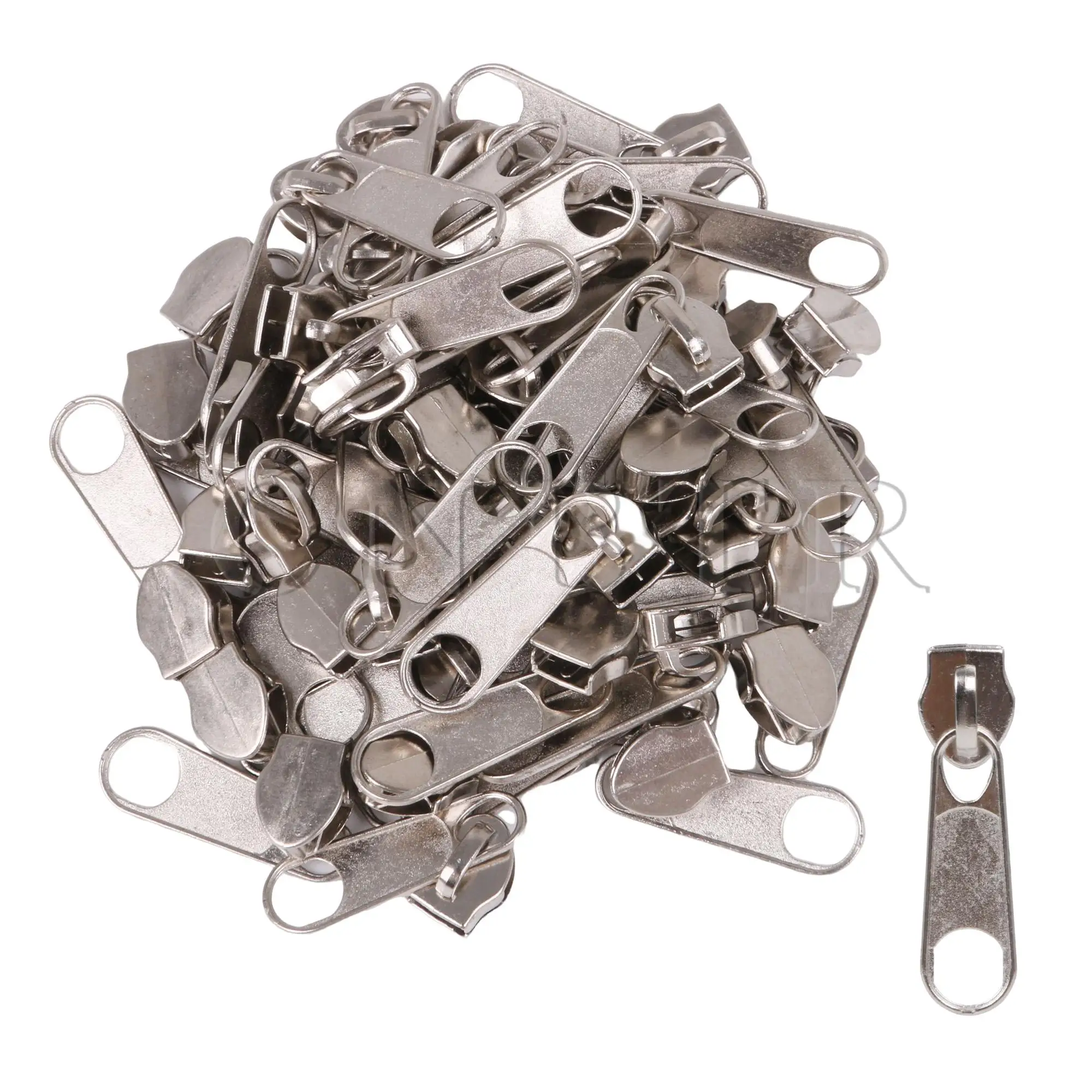 

CNBTR 50 шт., Съемники на молнии, Ремонтный комплект из серебристого металла для фотоэлементов #5