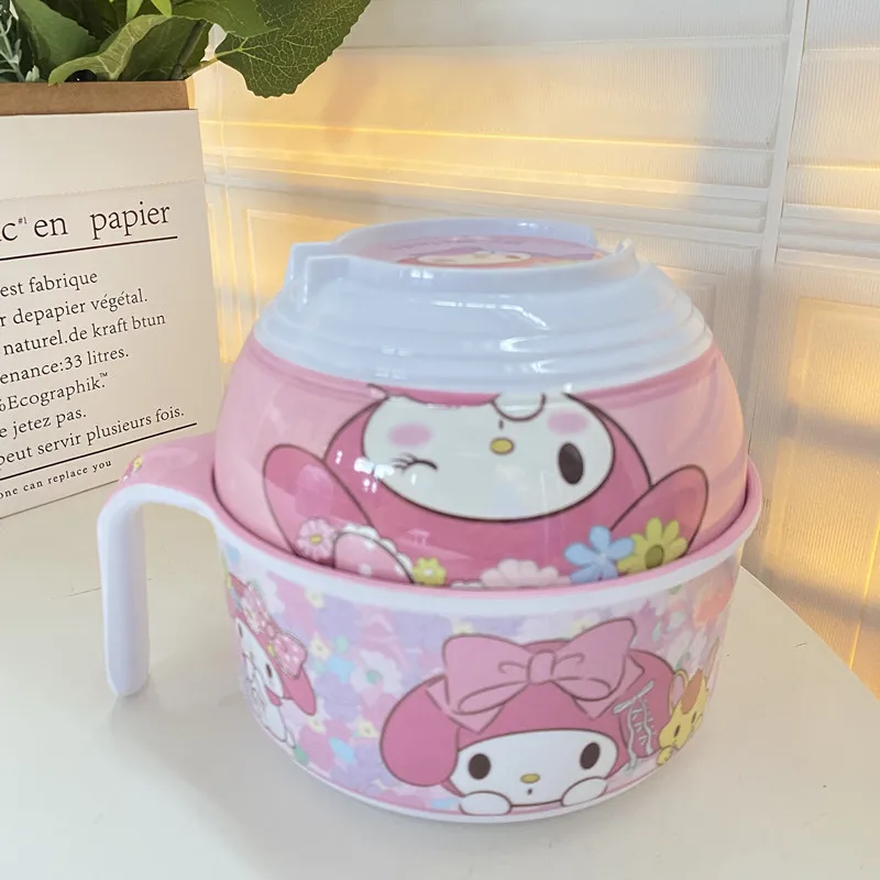 Хит продаж миска с крышкой hellokitty для лапши быстрого приготовления супа Kuromi