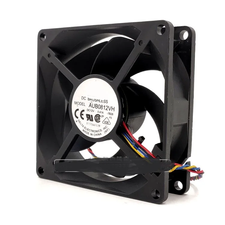 

New original AUB0812VH 8025 8CM 12V 0.41A PWM intelligent temperature control large air volume fan