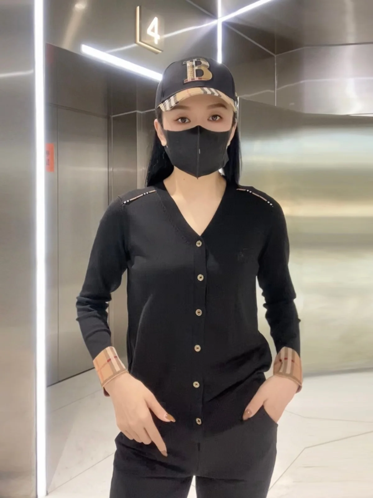 Ozhouzhan осенне-зимний новый облегающий топ женская одежда свитер повседневный