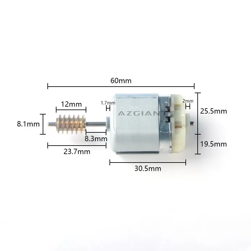 Azgiant высококачественный запасной двигатель для модели ELV/ESL, двигатель блокировки руля