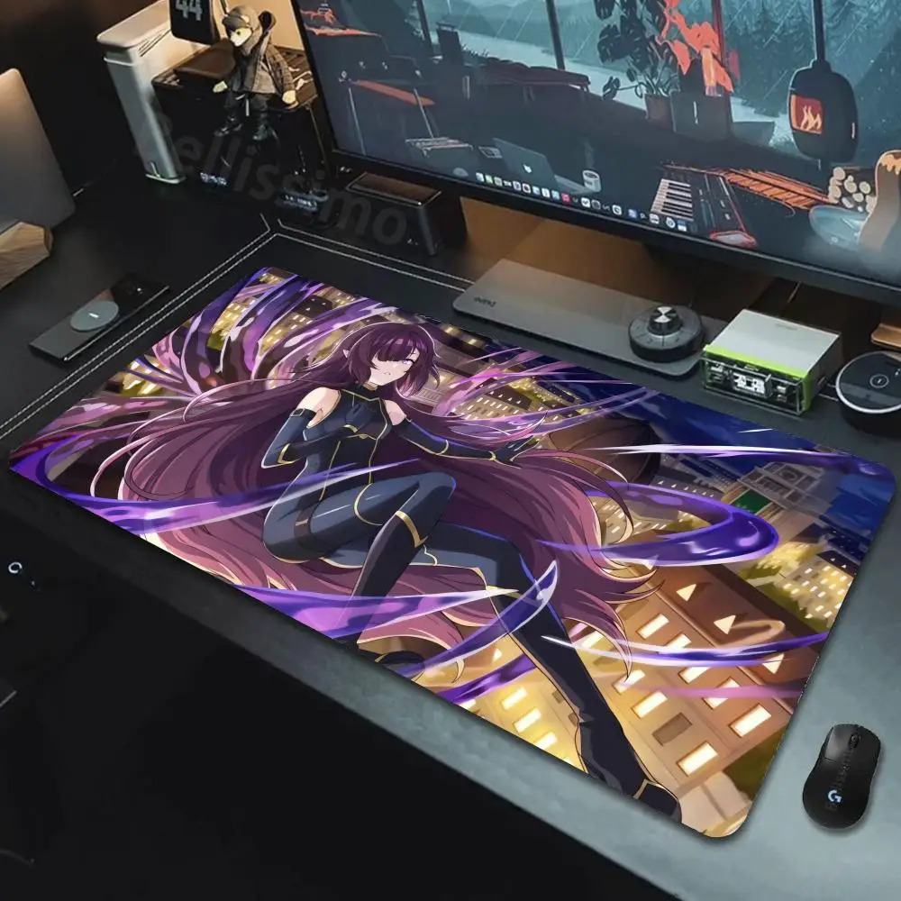 Hentai Mouse Desk Pad Eminence_Shadow Non-Slip Floor mats Rubber Edge locking Esports Gaming accessories Mousemat