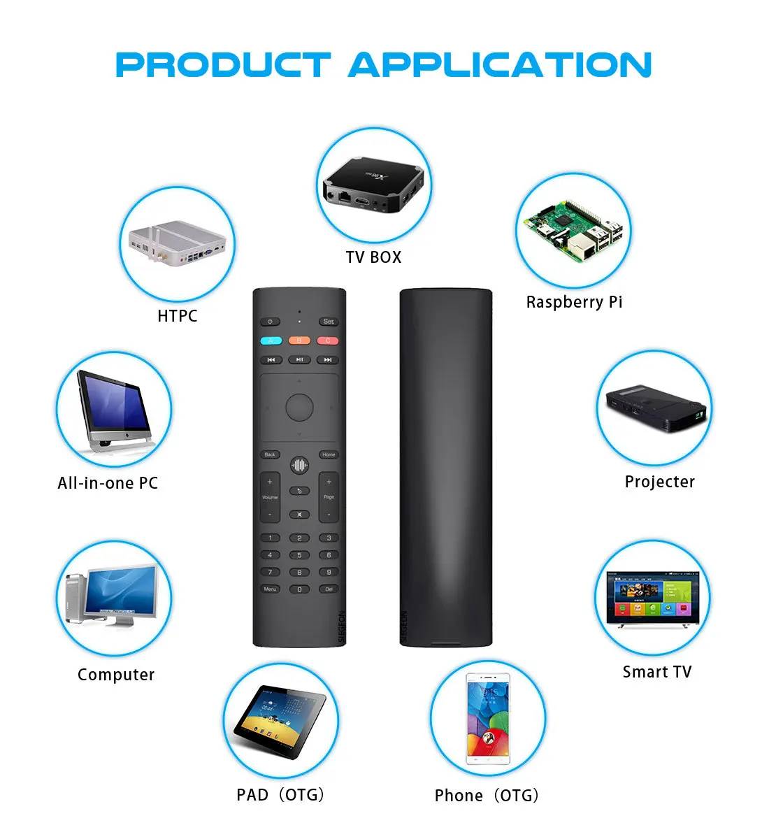 

Air Mouse Wireless Mini Kyeboard With IR Learning G40S Voice Remote Control For Android TV Box H96 MAX X96 MAX Plus X96