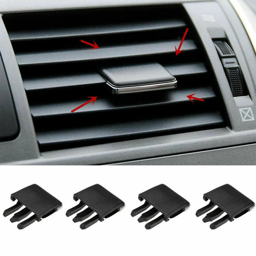

Durable Useful Brand New Clips Air Vent Spare Parts Universal 31.3mm X 34.2mm 8pcs 8x Accessories Louvre Blade