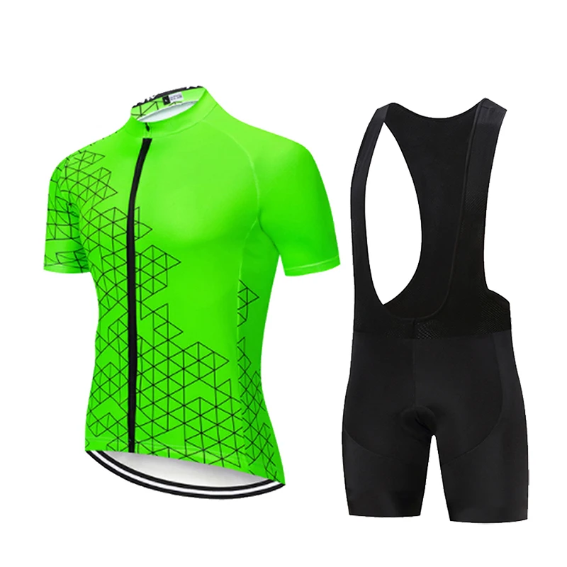 Мужской комплект велосипедного трикотажа для занятий спортом на открытом