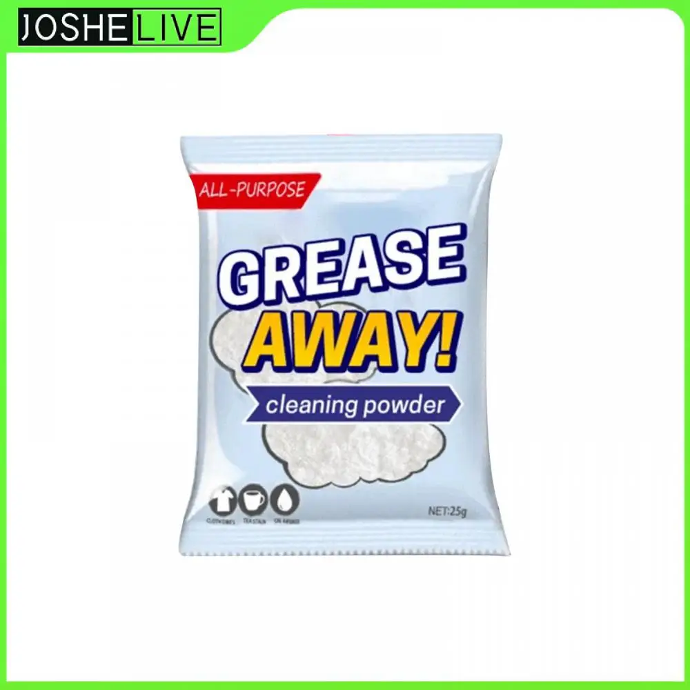 

Grease Away Powder Cleaner Stain Remover Multifunctional Cleaning Powder Home Dirt And Stubborn Stains Cleaner Kitchen Cleaning