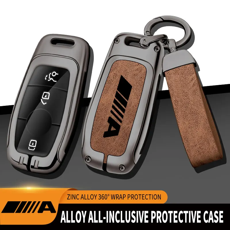 

Zinc Alloy Car Key Case For Mercedes Benz A Class Remote Control Protector For Mercedes Benz A180 A200 Key Cover Car Accessories