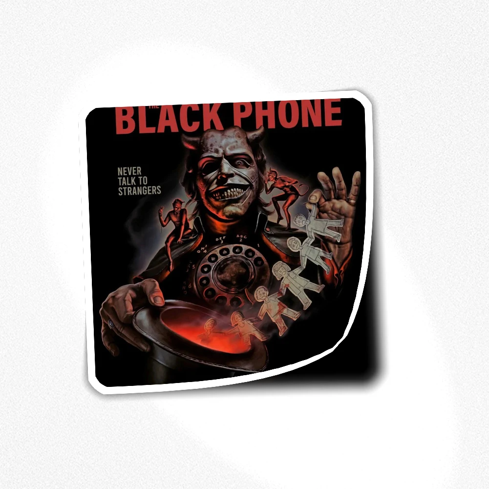 

Наклейка с ужасными фильмами 089, наклейка для ноутбука, декор для спальни, автомобиля, милый мультяшный модный чемодан для общественных мест