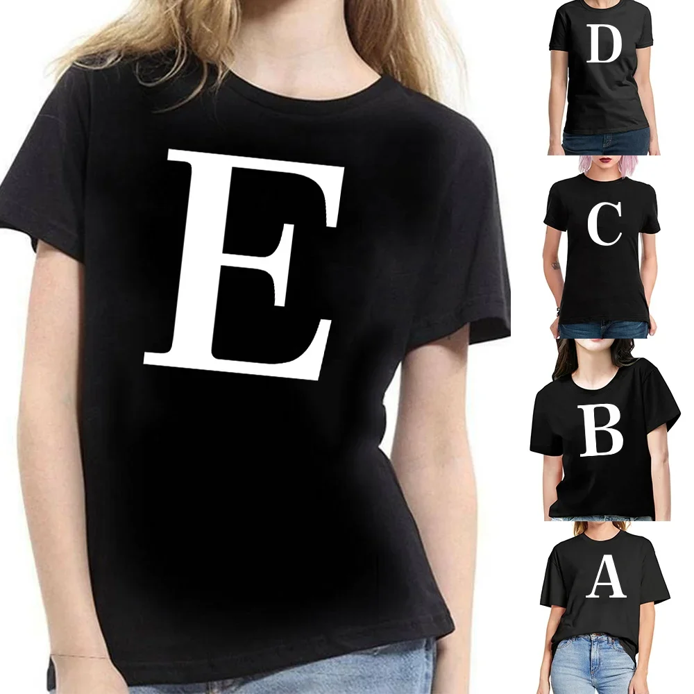 

Белая футболка с надписью в стиле Харадзюку, женская модная футболка с коротким рукавом, подходящая ко всему сезонная футболка, одежда, Молодежный удобный топ