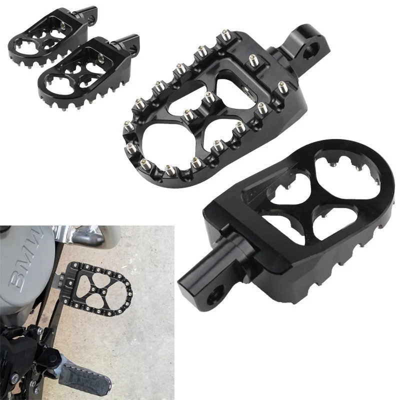 

10Pair Black Red Rear Foot Pegs Pedal Motorcycle Footrest For Honda CRF250 RALLY CRF450 R X CRF150R CR125R CR250R X D40