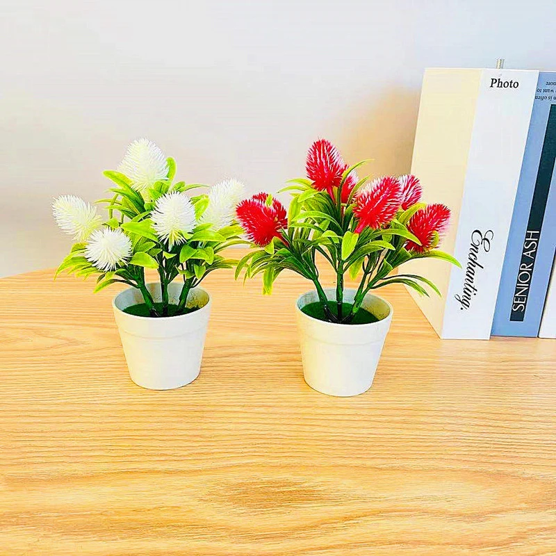 1 шт. искусственный цветочный горшок в форме сосновой шишки декоративные