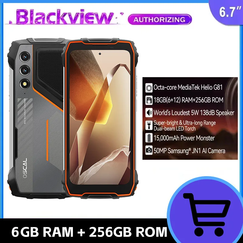 Смартфон Blackview Oscal Pilot 1 6/256ГБ global