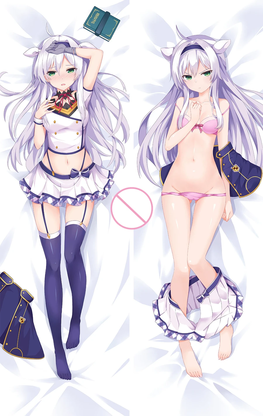 

Двусторонняя наволочка Dakimakura с рисунком аниме Akashic, наволочка для тела в натуральную величину