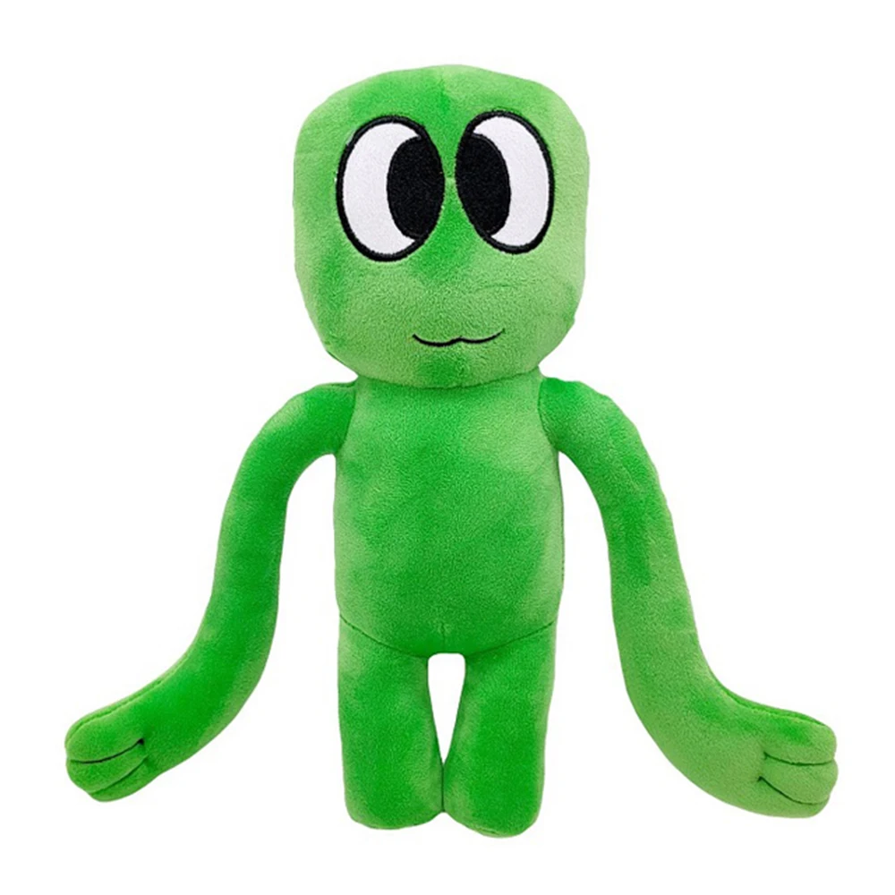 

30cm Rainbow Friends Plush Doll Game Green Monster Can Long Hand Monster Fear Stuffed Animal Halloween Toys Gift