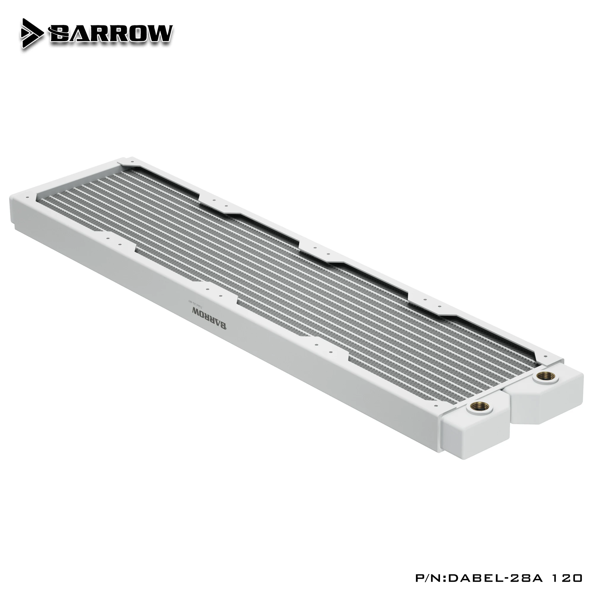 Barrow 480 радиатор, 48 см радиатор из меди, толщина 28 мм, резьба G1/4 Для водяного охлаждения охладителя 120 мм