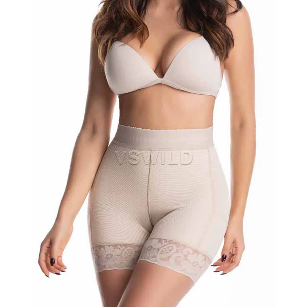 Высококомпрессионные песочные часы шорты для коррекции фигуры женская