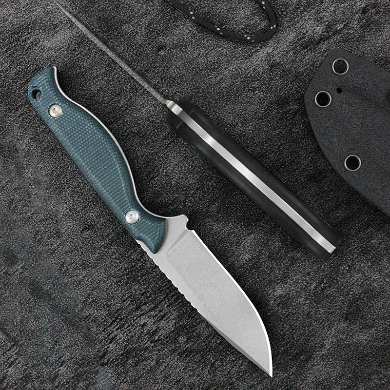 Охотничий нож с фиксированным лезвием KK D2 GT0173 тактический Клинок прямой ручкой