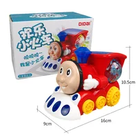 Electric Train Toys For Toddlers With Cool Light&Sound Universal Walking Train Christmas Birthday Gift For Baby 6 to 12 Month