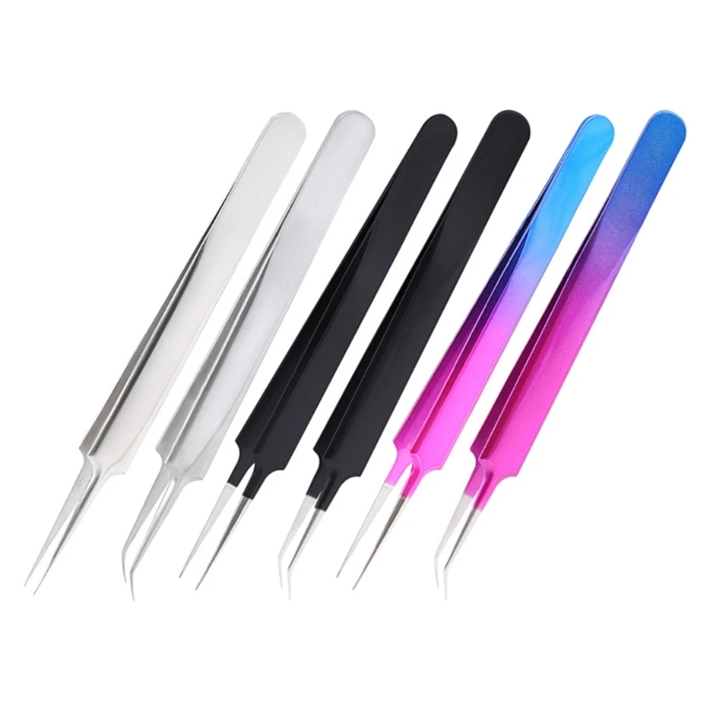 

Nipper Volume Lash Tweezers Eyelashes Tweezers Stainless Eyebrow Tweezers Eyelash Extension Tweezers Tip Drop Shipping