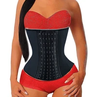 waist trainer weight loss trimmer slimmer belt latex corset cincher workout girdle hourglass body shaper polymer polyurethane