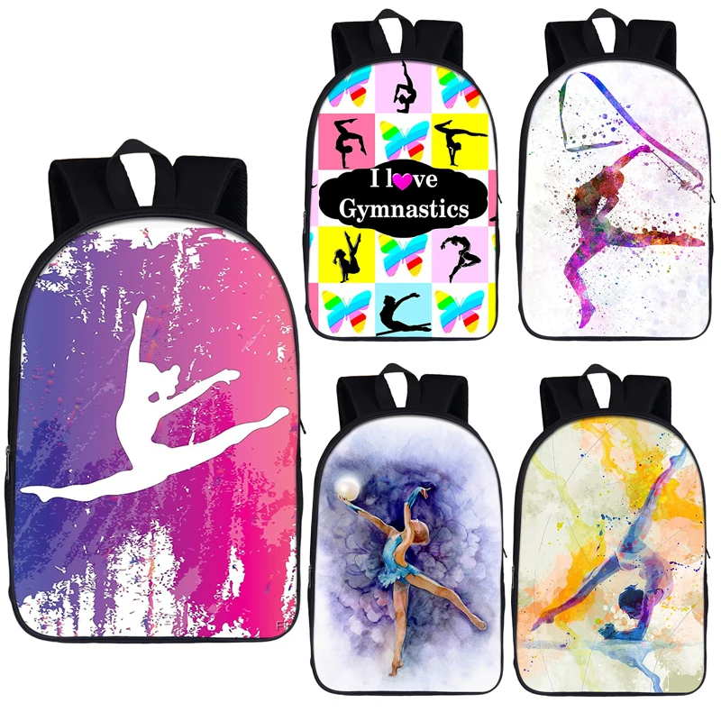 Men Women Laptop Backpack For Travel Gymnast Boys Girls Children School Bags Backpack Book Bag