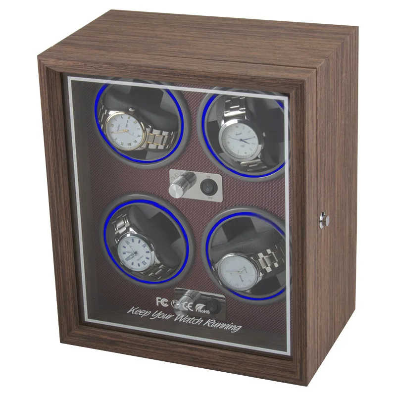 Намотка для часов автоматическая коробка вращающийся держатель электронные