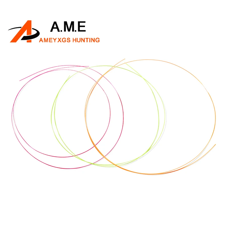 

1m Compound Bow Sight Fiber Optic 0.5/0.75/1.0mm Replacement Archery Accessories Red Green Orange Slingshot Hunting Fiber Pin