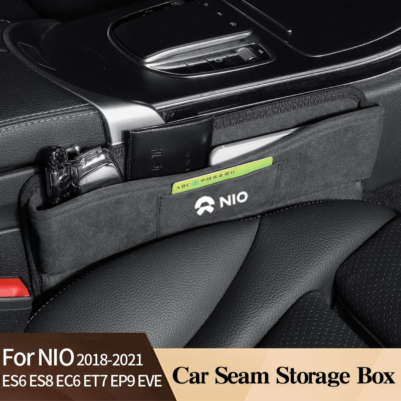 

Car Seat Crevice Gaps Storage Box For NIO ES6 ES8 EC6 ET7 EP9 EVE 2018-2021 Tidying Organizer Decorative Accessories