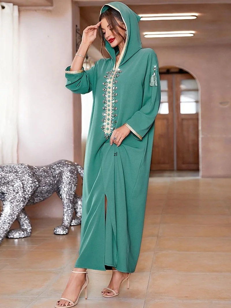 Ramadan Abaya Dubai Arabic Turkey Islam Muslim Dress Prayer Clothes Kaftans Abayas For Women Robe Djellaba Femme Musulmane