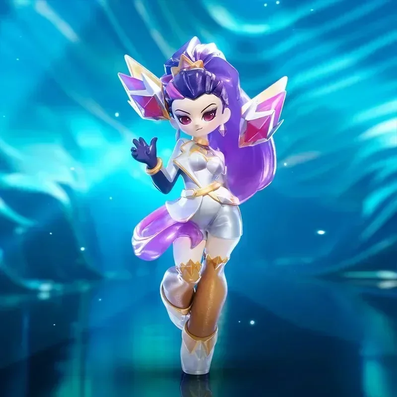 Фото POP MART K/DA ALL out Series League of Legends слепая коробка Kawaii аниме фигурка-сюрприз Mystery Doll Collection №4