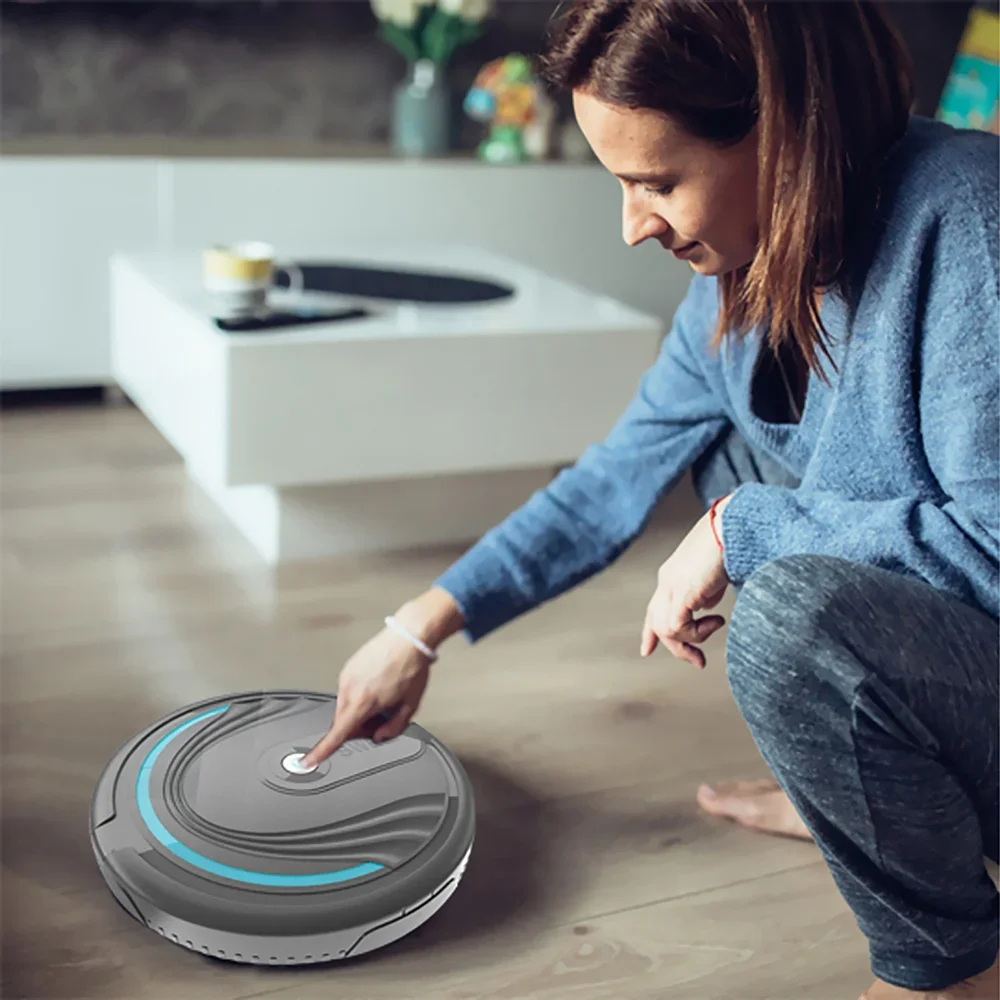 

Intelligent Silent Sweeping Robot Household Vacuum Cleaner Robot Multiple Cleaning Modes Sweeping House Cleaning Sweeper Tool