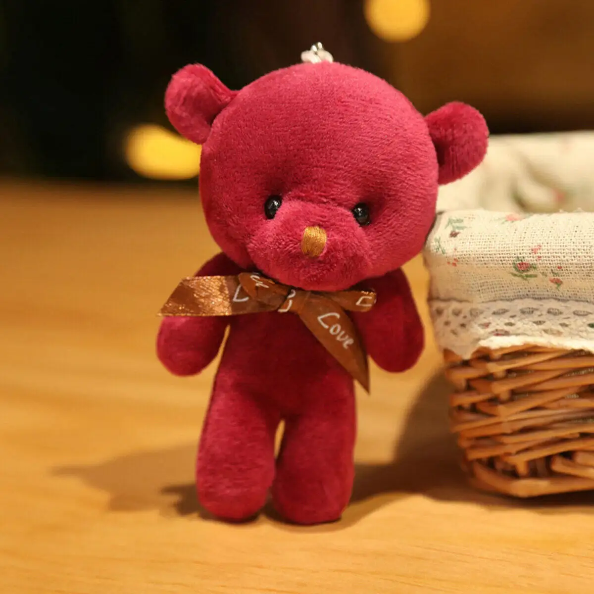 6/50 шт. Мягкие плюшевые игрушки медведи Тедди мини-медведь кукла игрушка брелок