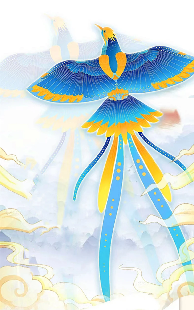 Бесплатная доставка летающие птицы воздушные змеи нейлоновая ткань ветровые для