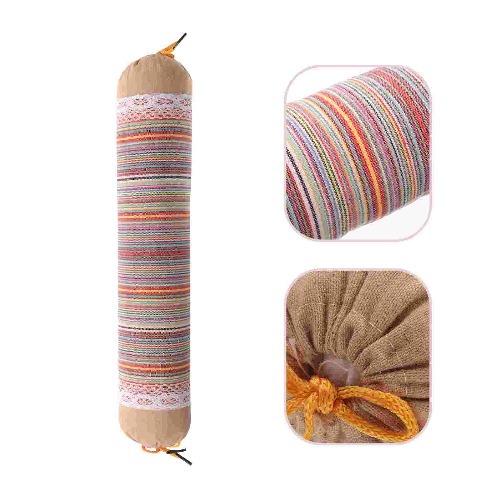 

Wormwood Cervical Pillow Sleeping Lumbar Neck Bed Pillows Ergonomic Spine Round