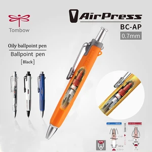 1PCS TOMBOW Air Pressure Ballpoint Pen BC-AP Bullet Nib 0.7mm Power Tank Pressurized Signature Pens Industrial Stationery