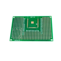 5x7cm double side prototype pcb breadboard for arduino esp8266 wifi esp 12f esp 12e esp32s esp32 50x70mm 57 circuit board