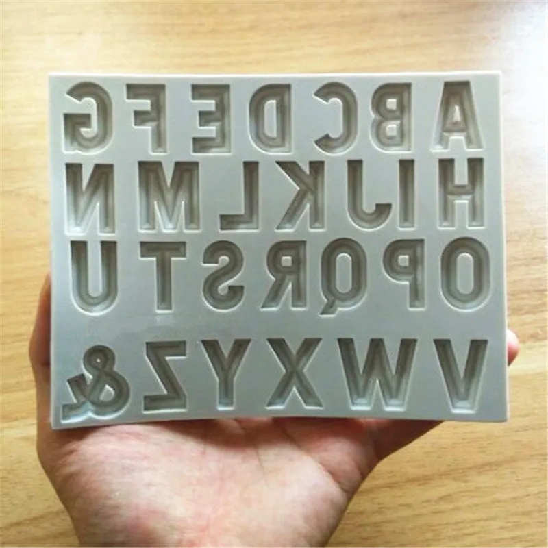 

Силиконовая форма для торта со скошенным шрифтом, фотообои, кухонные аксессуары SQ1739