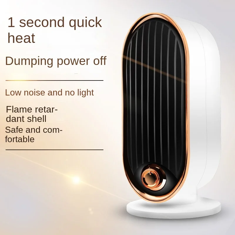 

Электрический нагреватель 800 Вт, портативный Настольный нагреватель вентилятора PTC, керамический нагреватель, воздуходувка для дома и офис...