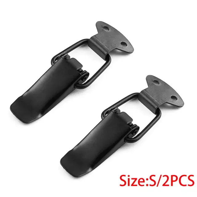 

Universal Bumper Durable Security Hook Lock Clip Kit Clip Hasp For Racing Car Truck Hood Quick Release Fastener Auto#292144
