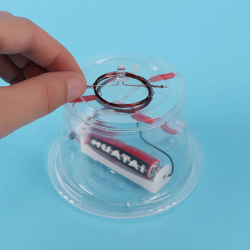

DIY Электромагнитная индукция Беспроводная зарядка научный эксперимент для детей обучающая научная экспериментная технология игрушка