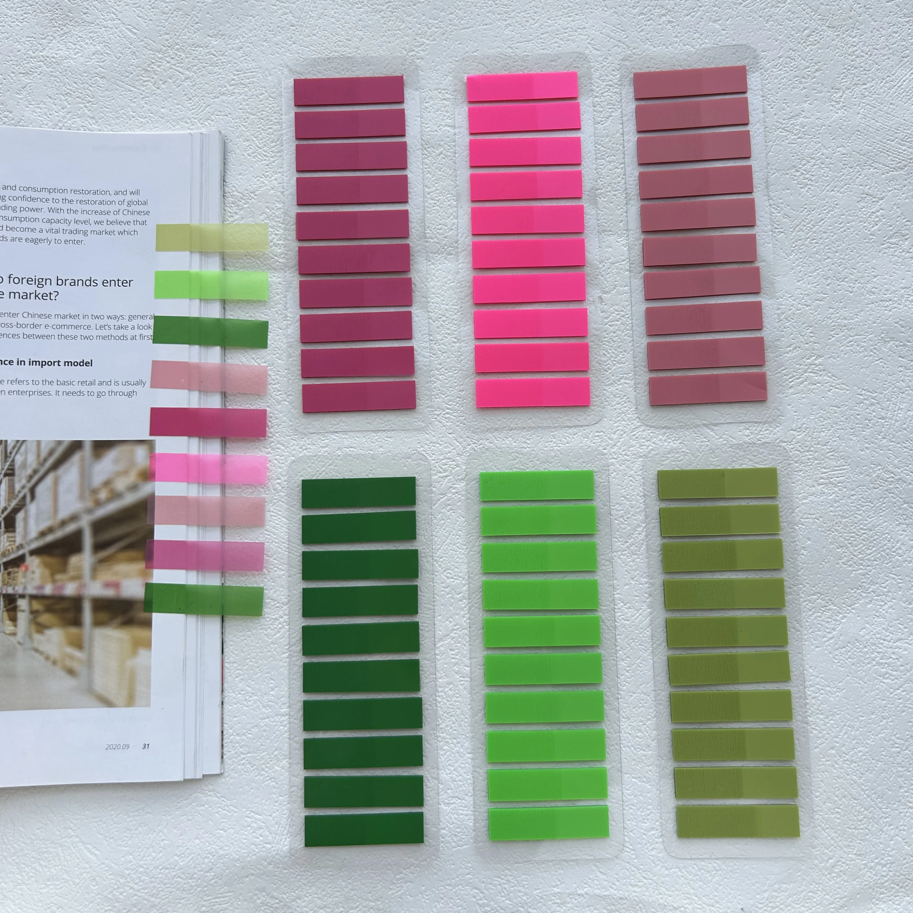 

1200 листов, прозрачные красочные индексные блокноты для заметок, офисные школьные канцелярские принадлежности, самоклеящиеся наклейки, липкие блокноты