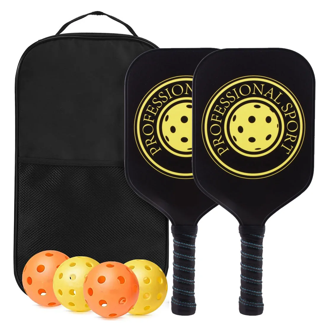 

Carbon Fiber Aramid Fiber Peak Racket Pickleball Paddles Pp Honeycomb UV Printing Racket Suit