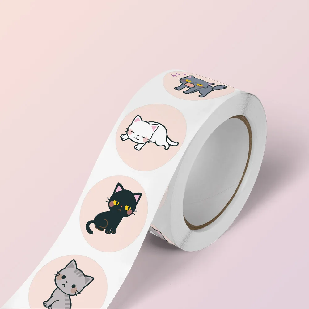 

Набор наклеек с животными 100/500 шт