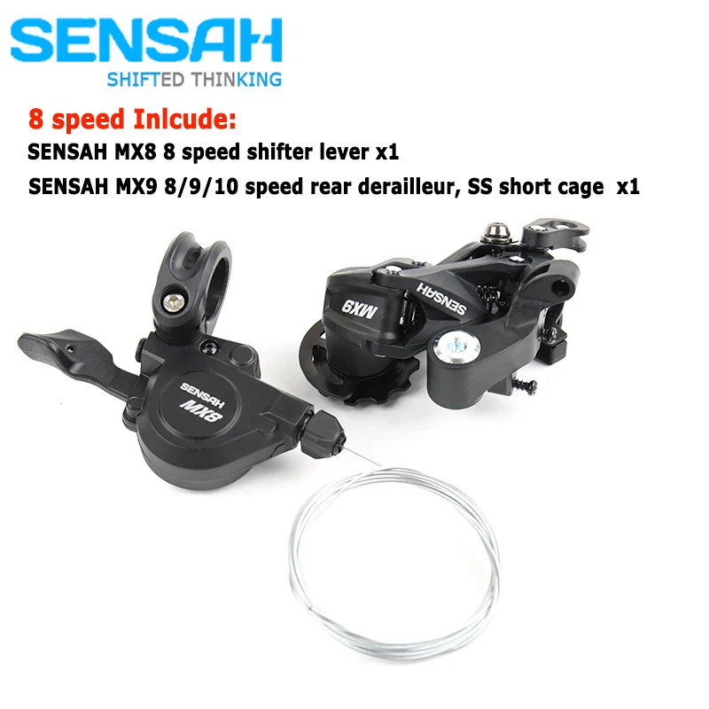 SENSAH MX9 8/9/10 задний переключатель скорости SS короткая клетка с MX8/MX9/RX10 рычаг