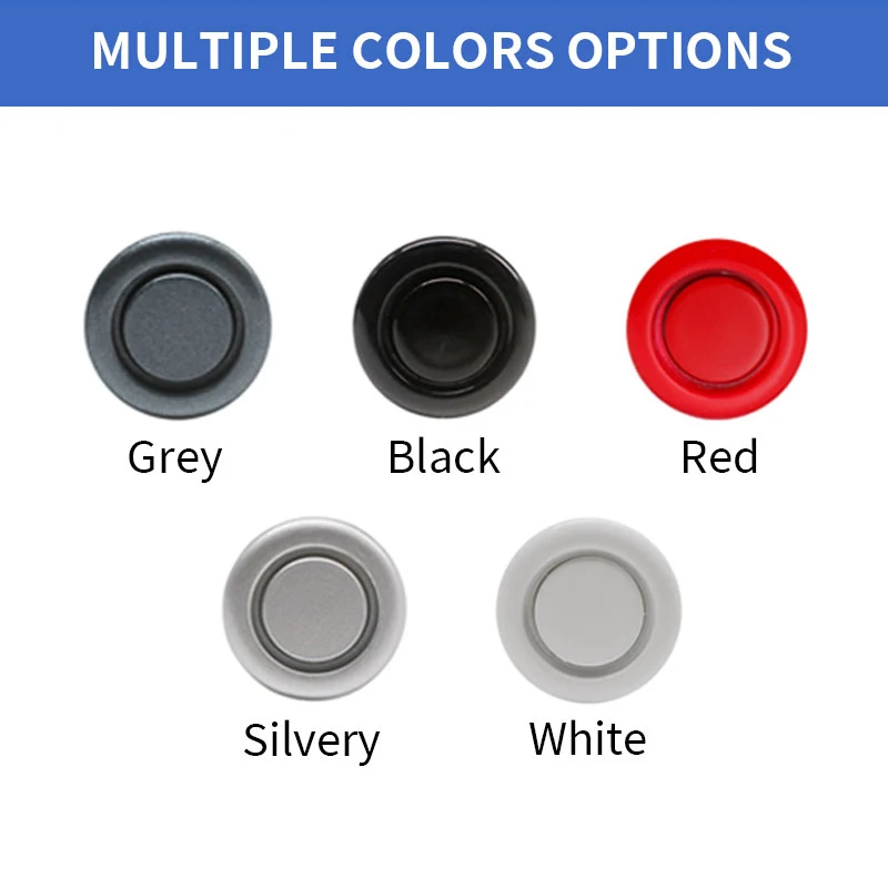 1 шт. 18 5 мм вспомогательный реверсивный радар датчики парковки черный серый