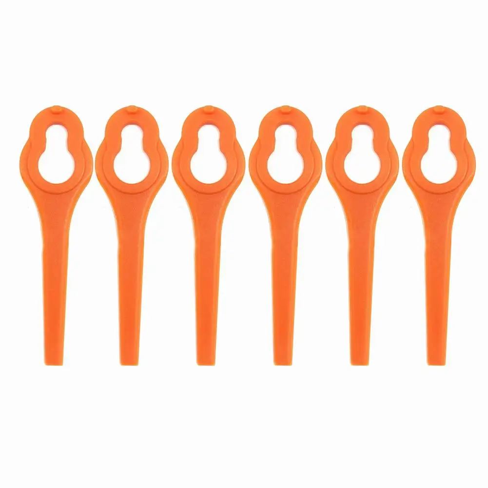

10PCS Mower Blades For Aldi Ferrex FAR 20-1 20V/40V Garden Power Tool Replacement Parts Plastic Cordless Grass Strimmer